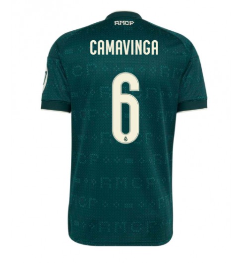 Real Madrid Eduardo Camavinga #6 Venkovní Dres 2026-27 Krátký Rukáv Real Madrid Eduardo Camavinga #6 Venkovní Dres 2026-27 Krátký Rukáv